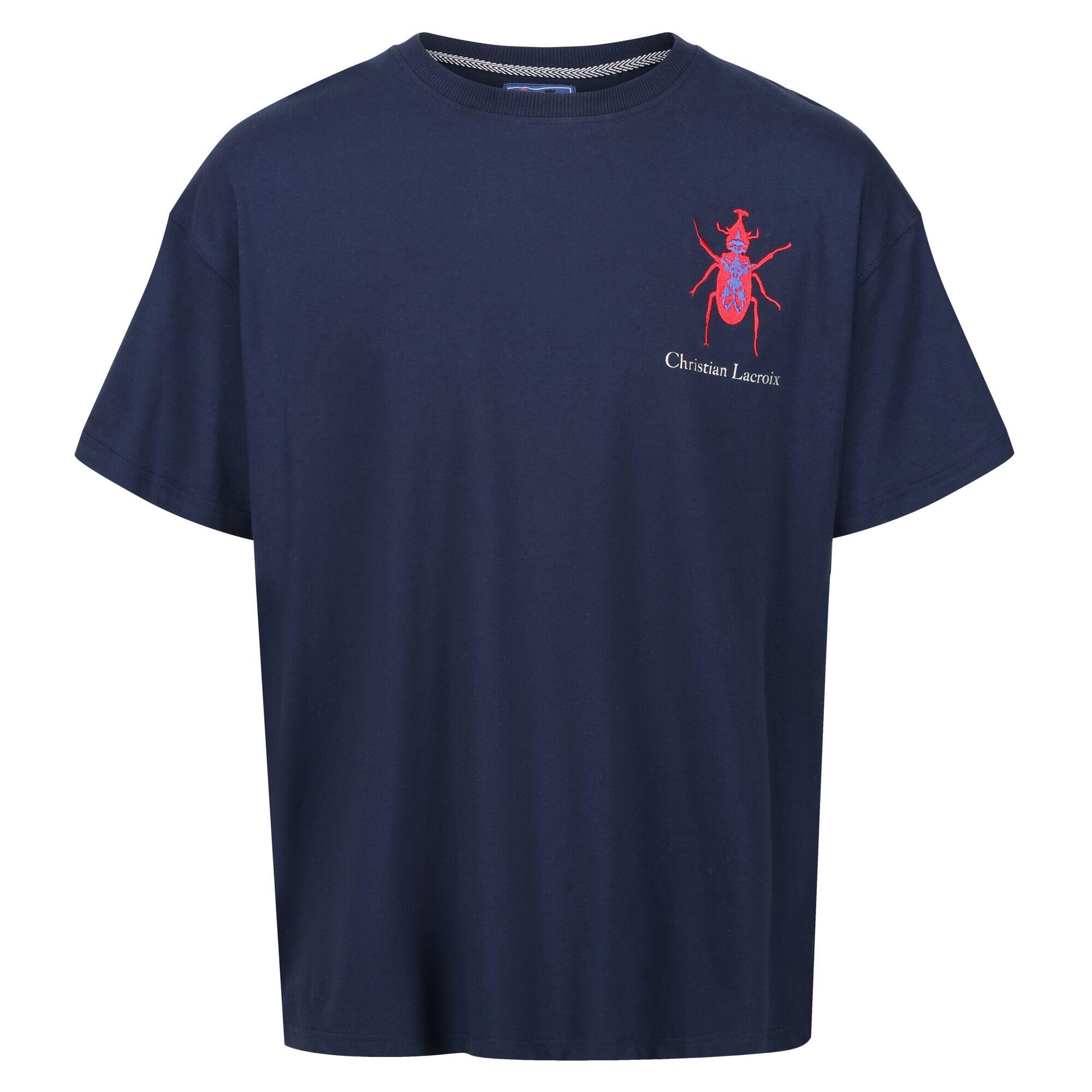 REGATTA Mens Christian Lacroix Aramon Beetle TShirt (Navy)