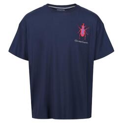 Heren Christian Lacroix Aramon Kever TShirt (Marine)