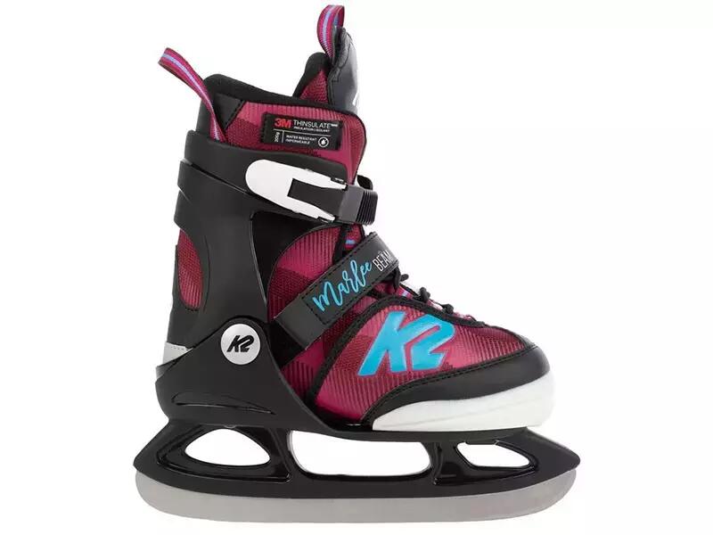 K2 SKATES K2 Marlee Beam Patins De Gelo Crianças - Preto/Vermelho - 32-37