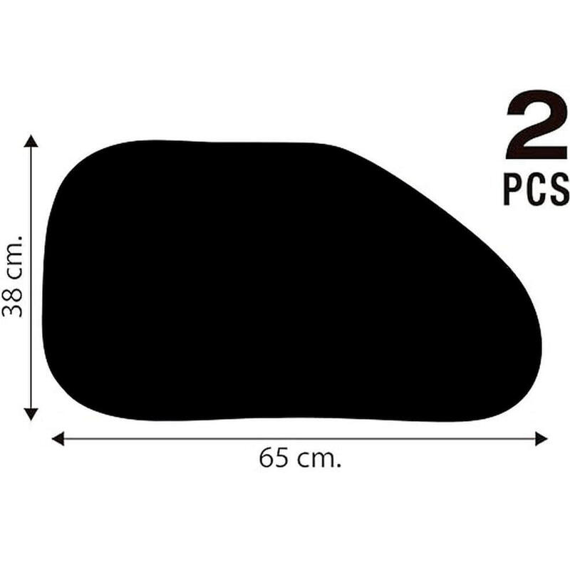 Parasol Lateral Con Forma Medida 38X65 cm, 2 Unidades