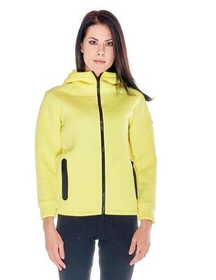 Felpa da donna neoprene con cappuccio Basic