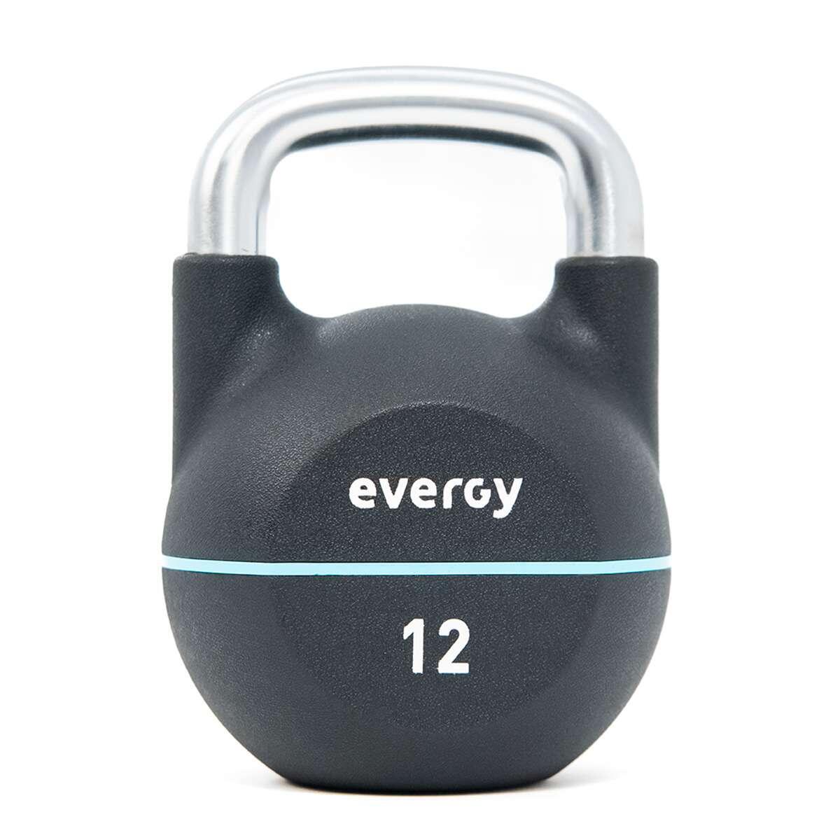 Kettlebell competición élite (pu) evergy 12kg pesa rusa 1/5
