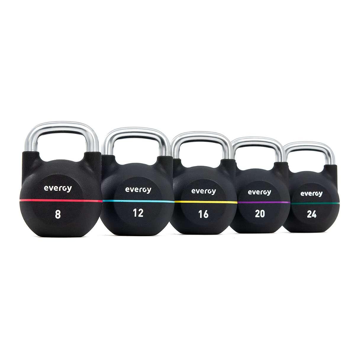 Kettlebell competición élite (pu) evergy 8kg pesa rusa 5/5