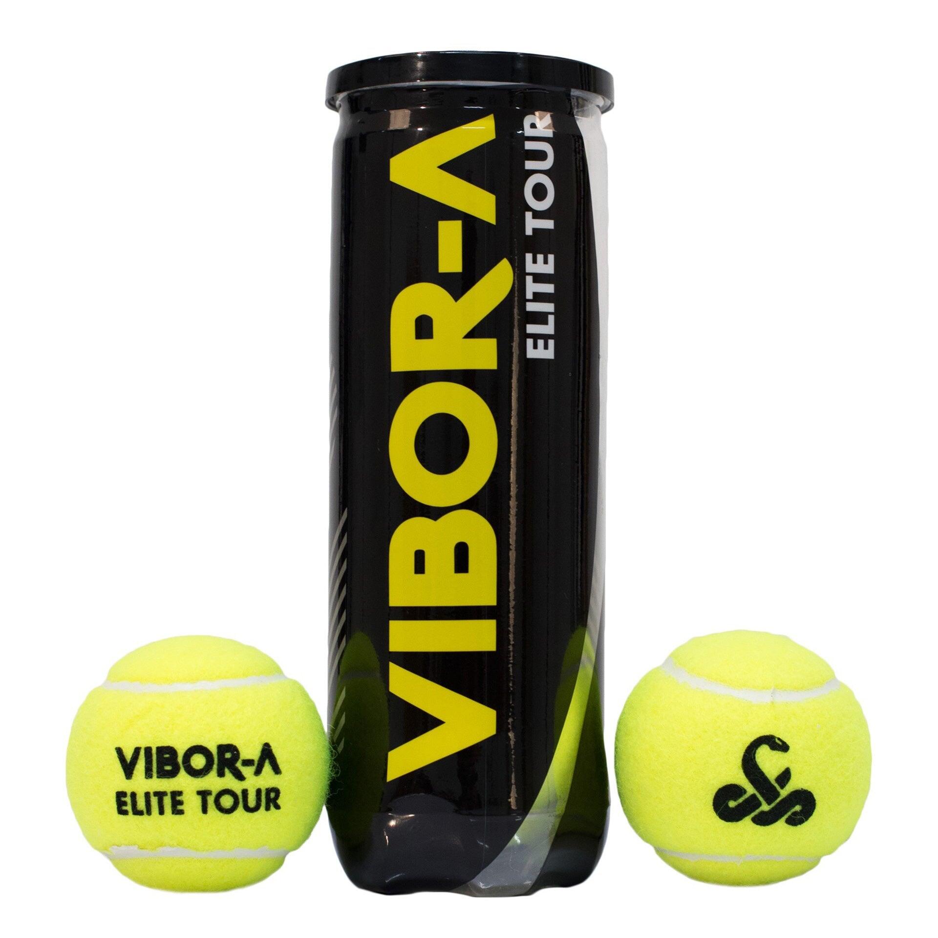 Tubes de 3 balles de padel Vibora Elite Tour 4/5