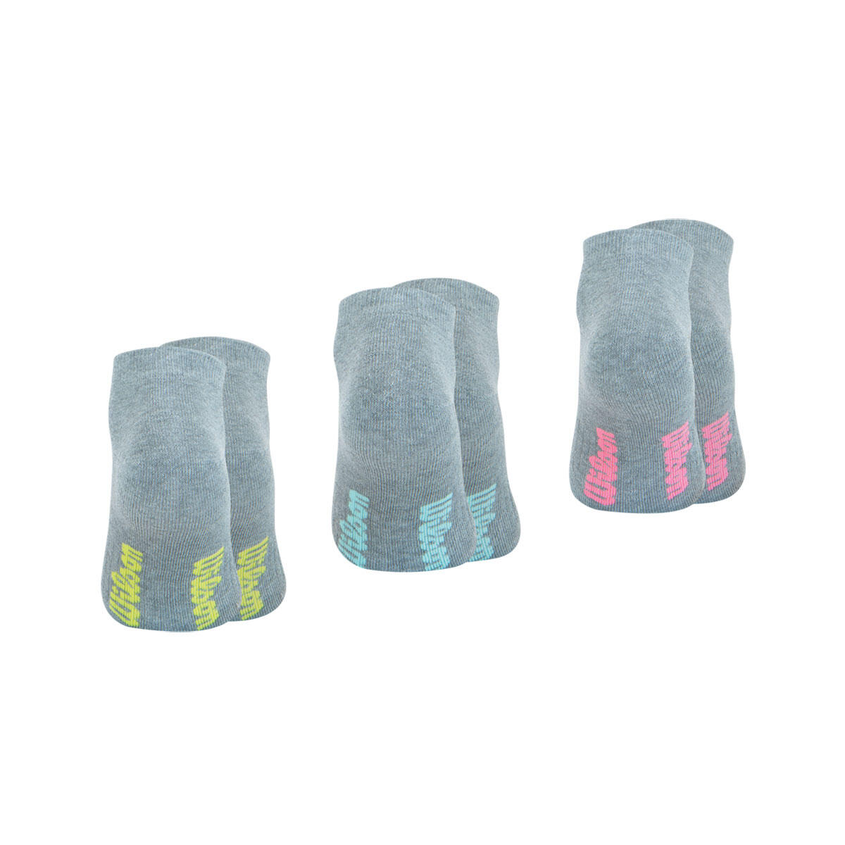 Lot de 3 paires de chaussettes basses femme Essentiel 3/4