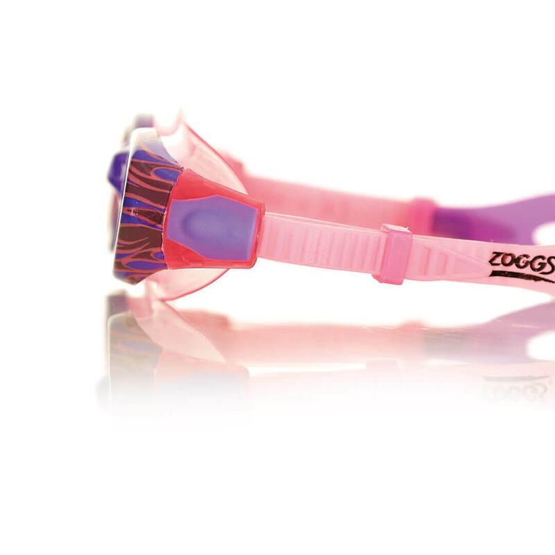 Okulary juniorskie z hologramem Zoggs Sea Demon Pink