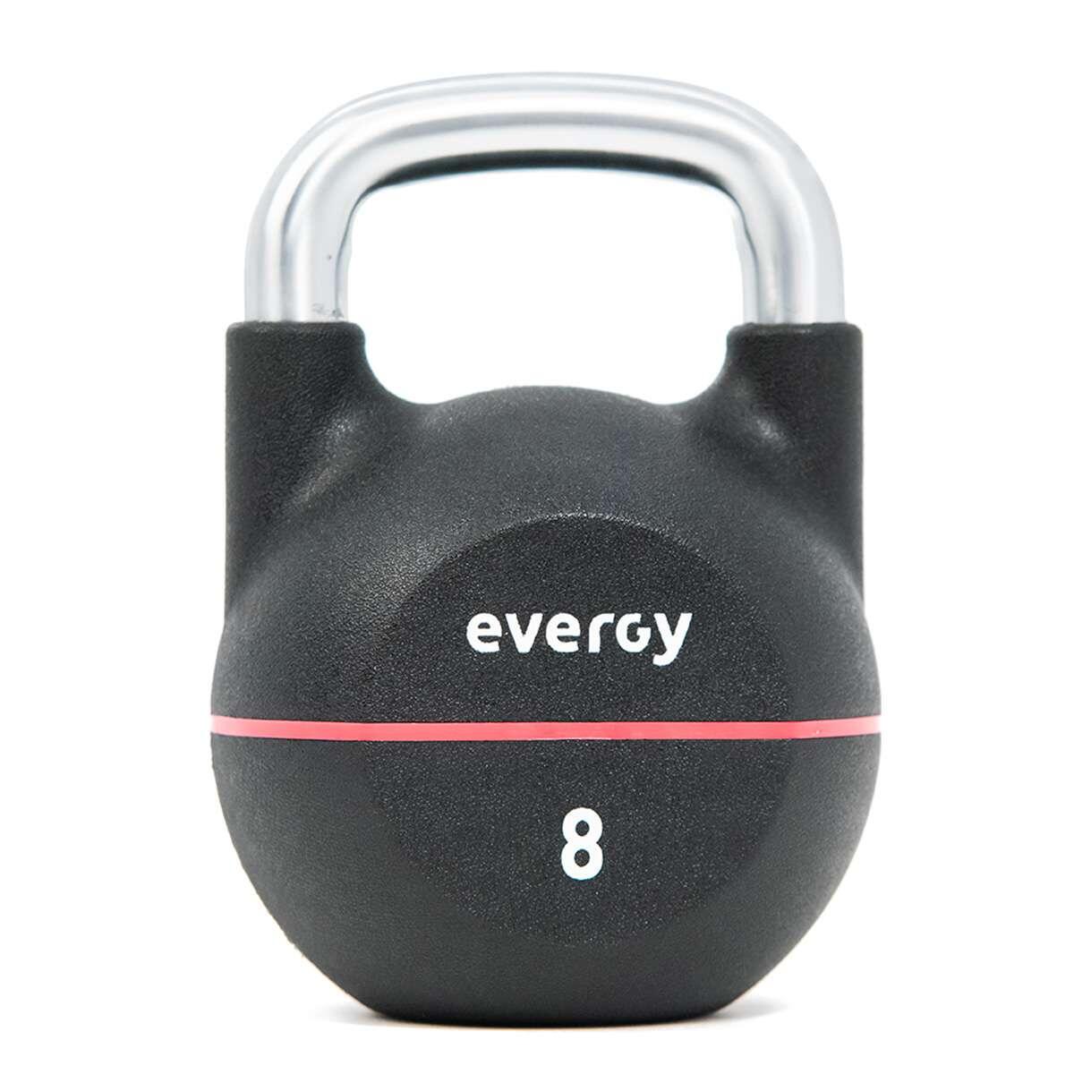 Kettlebell competición élite (pu) evergy 8kg pesa rusa 1/5