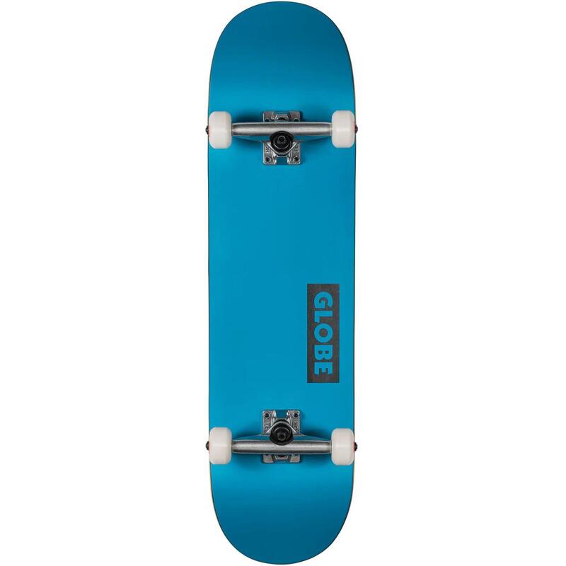 Globe Goodstock Skateboard Neon Blue 8.375"