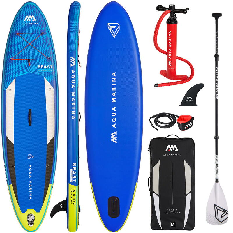 Deska SUP Aqua Marina Beast 10'6" zestaw wiosło AM Solid BT-21BEP