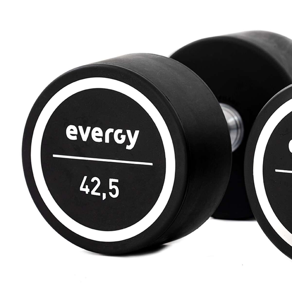 Mancuernas élite pu evergy 42,5kg par dumbbell cross training 4/4