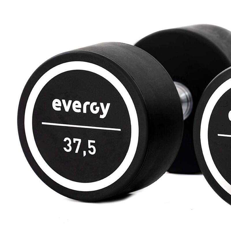 Mancuernas Elite PU EVERGY 37,5 KG (PAR) Dumbbell Cross Training