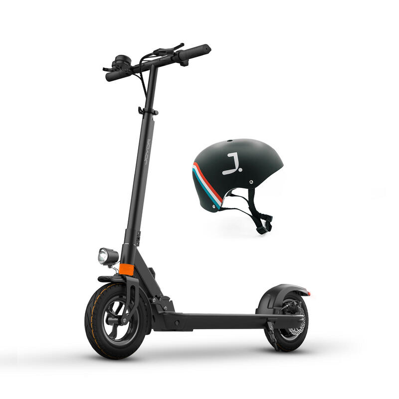 Joyor X5S volwassen elektrische scooter zwart + helm
