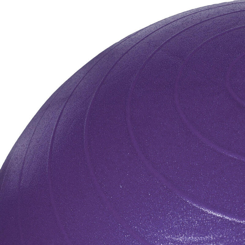 Piłka gimnastyczna Profit 75 cm fioletowa z pompką