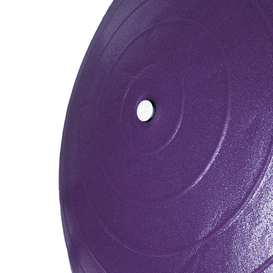 PROfit ballon de fitness 75 cm PVC Anti-Burst avec pompe 2/3
