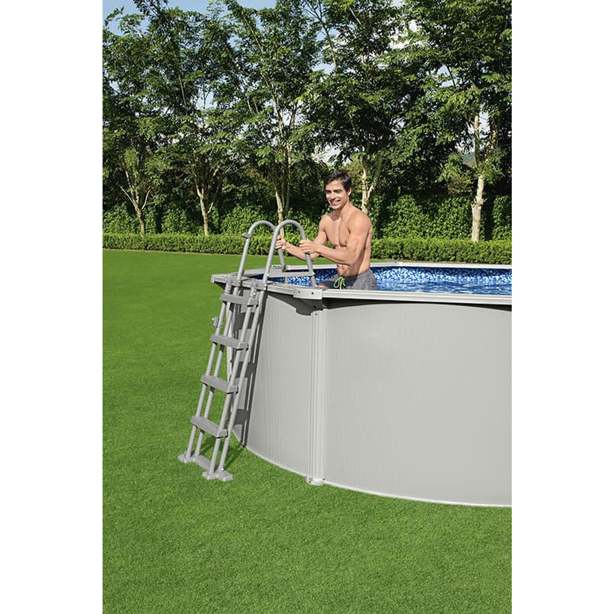 BESTWAY Piscine acier hors sol ronde Hydrium 300 x 120 cm