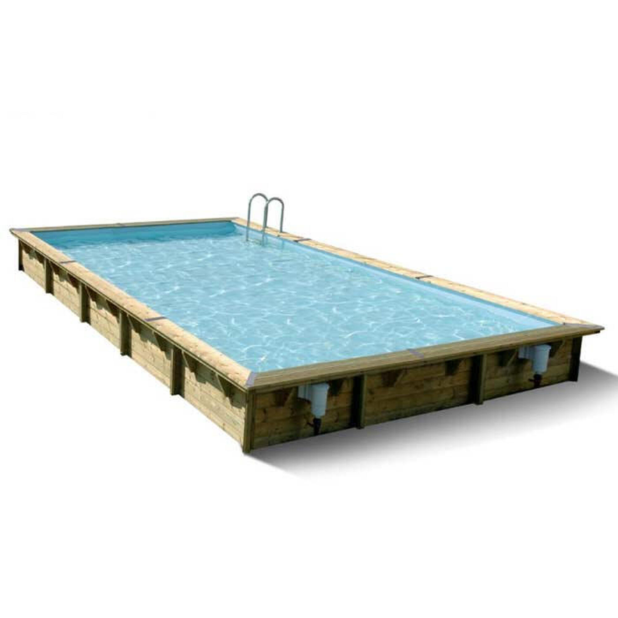 Kit piscine Nortland-Ubbink LINEA 5.00x8.00x1.40m bleu