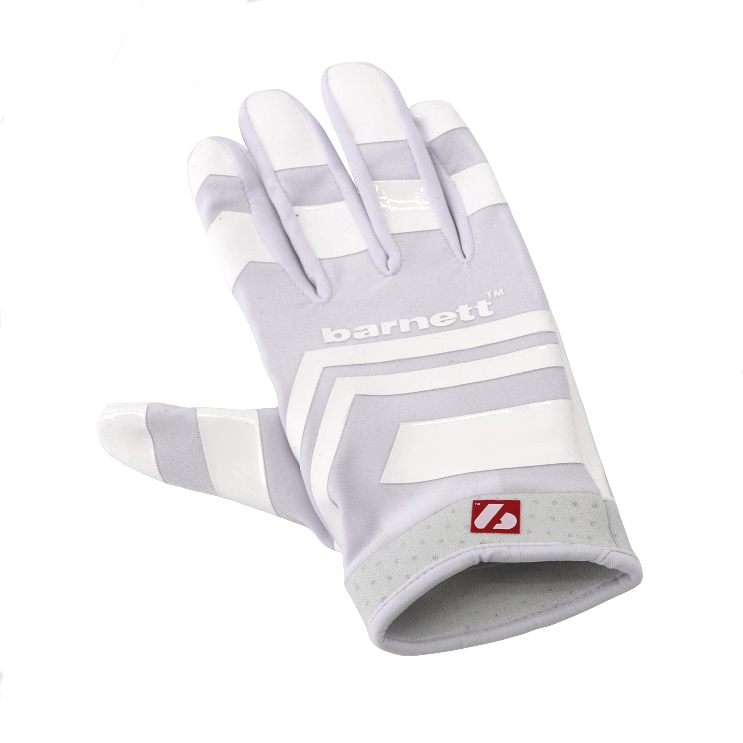 FRG-03 Junior Blanc gants de football américain de pro receveur, RE,DB,RB 5/7