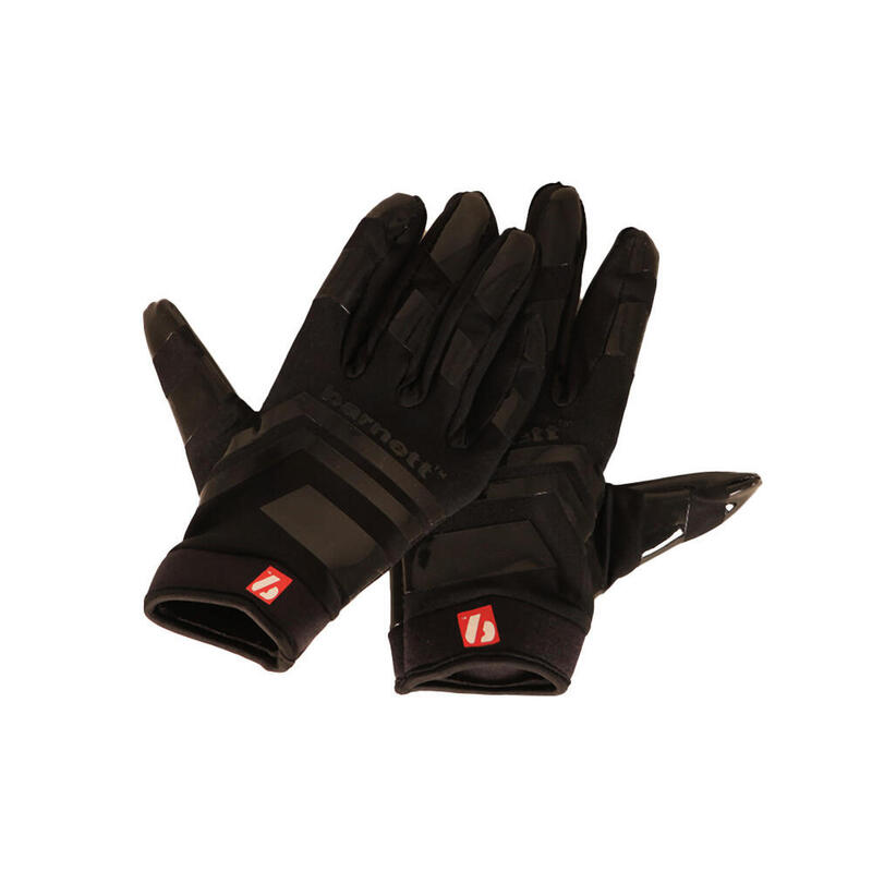 FRG-03 Junior Noir gants de football américain de pro receveur, RE,DB,RB