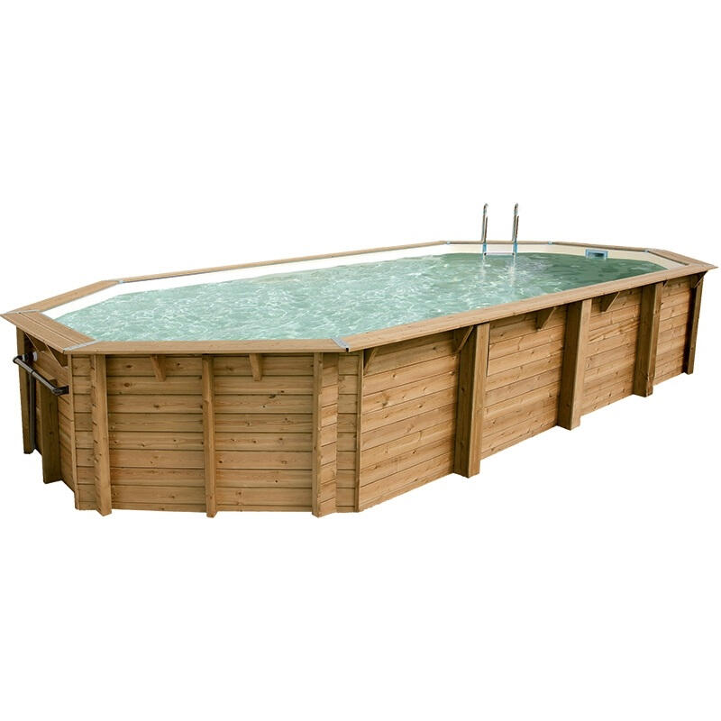 Kit piscine Nortland-Ubbink OCEA 4.70x8.60x1.30m beige