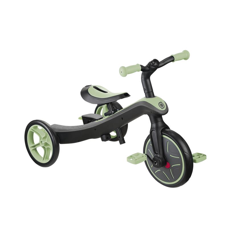 Tricicleta Globber Explorer 4 in 1 verde pal