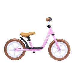 Vélo d'équilibre Löwenrad 12 pouces avec marchepied, rose