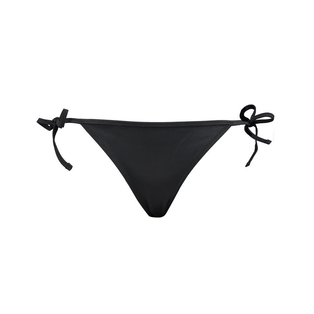 Bas de bikini avec liens à nouer pour femmes PUMA Swim Noir 1/5