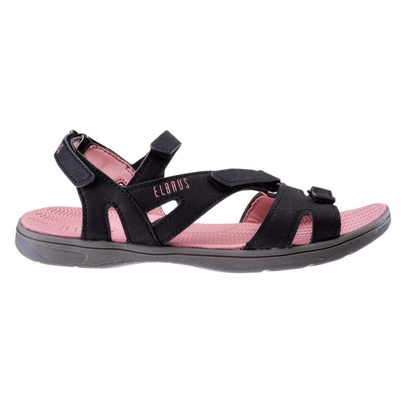 Sandales LAREN Femme (Noir / Rose clair)