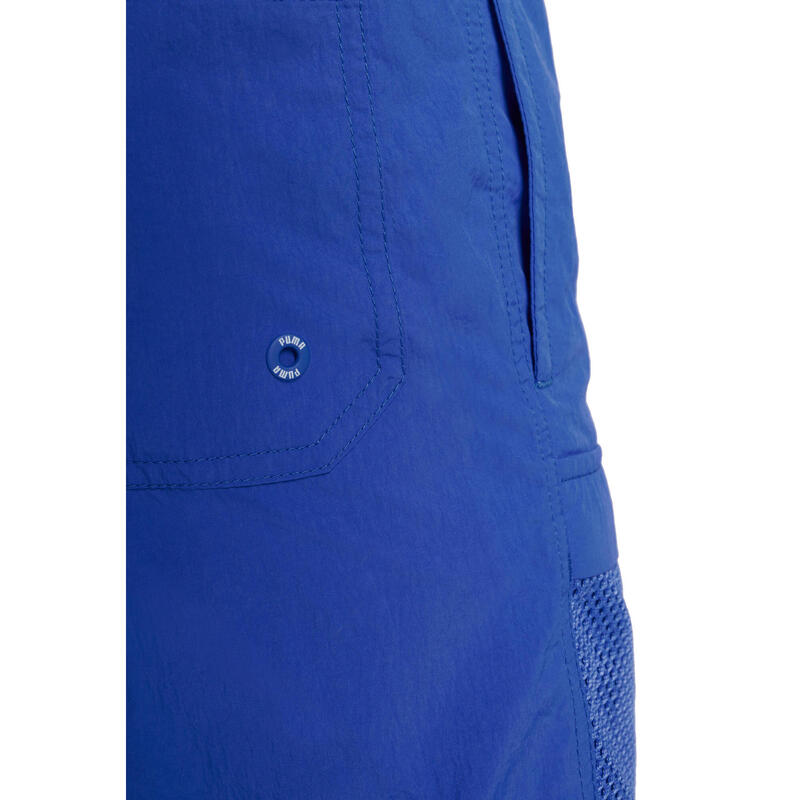 Short de bain utilitaire Mid Shorts pour homme PUMA Benjamin Bleu