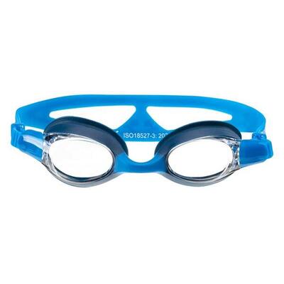 Kinder/kinder foky zwembril (blauw/transparant)