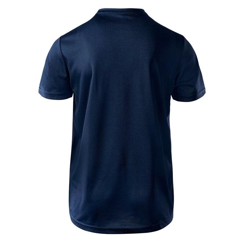 T-Shirt reflectora Dasmi para crianças/jovens Vestido azul/escarlate