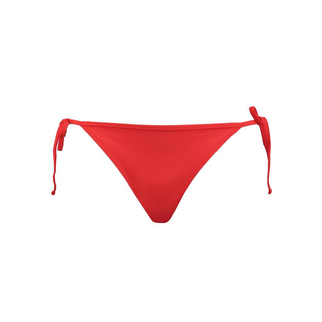 PUMA Puma Women's Side Tie Bikini Bottom, Red