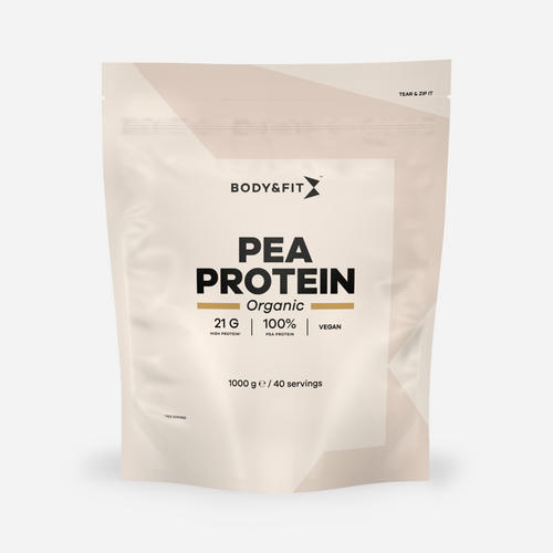BODY&FIT Erwten Eiwit Biologisch - Naturel  - 1 kg