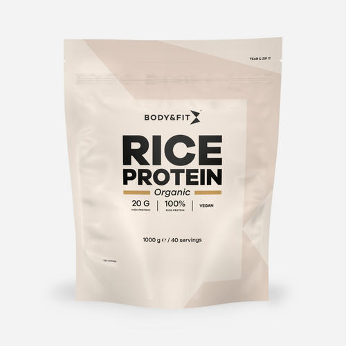 BODY&FIT Rijst Eiwit Biologisch - Naturel - 1 kg