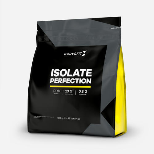 BODY&FIT Isolate Perfection – Whey Protein – Chocolate Sensation – 896 Gramm