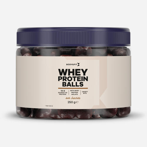 Whey Protein Balls - Chocolat noir - 250 grammes