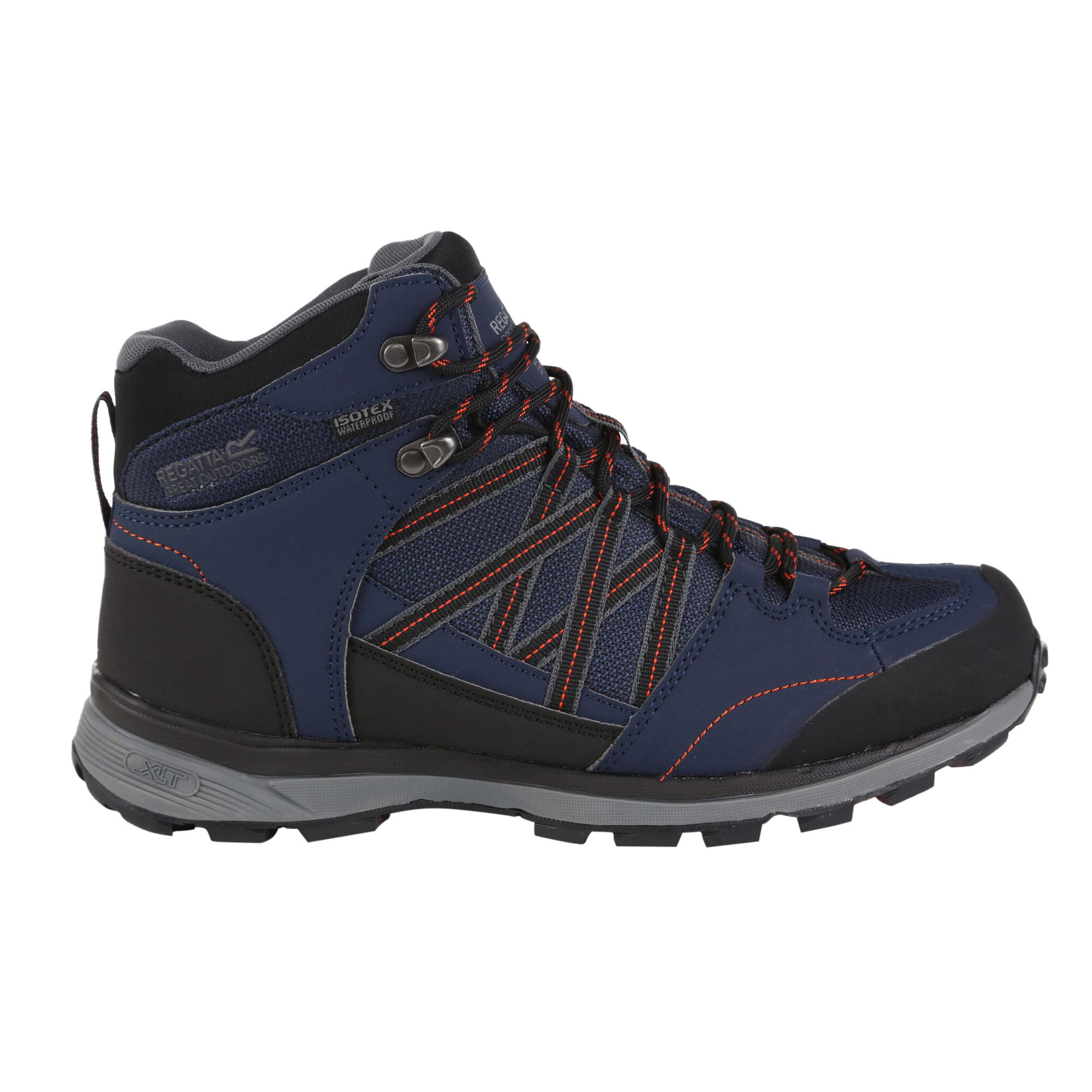 SAMARIS Men's hiking boots (Navy blue/orange)