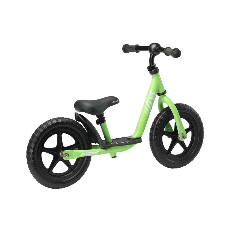 Löwenrad loopfiets met staplank 12 inch, groen