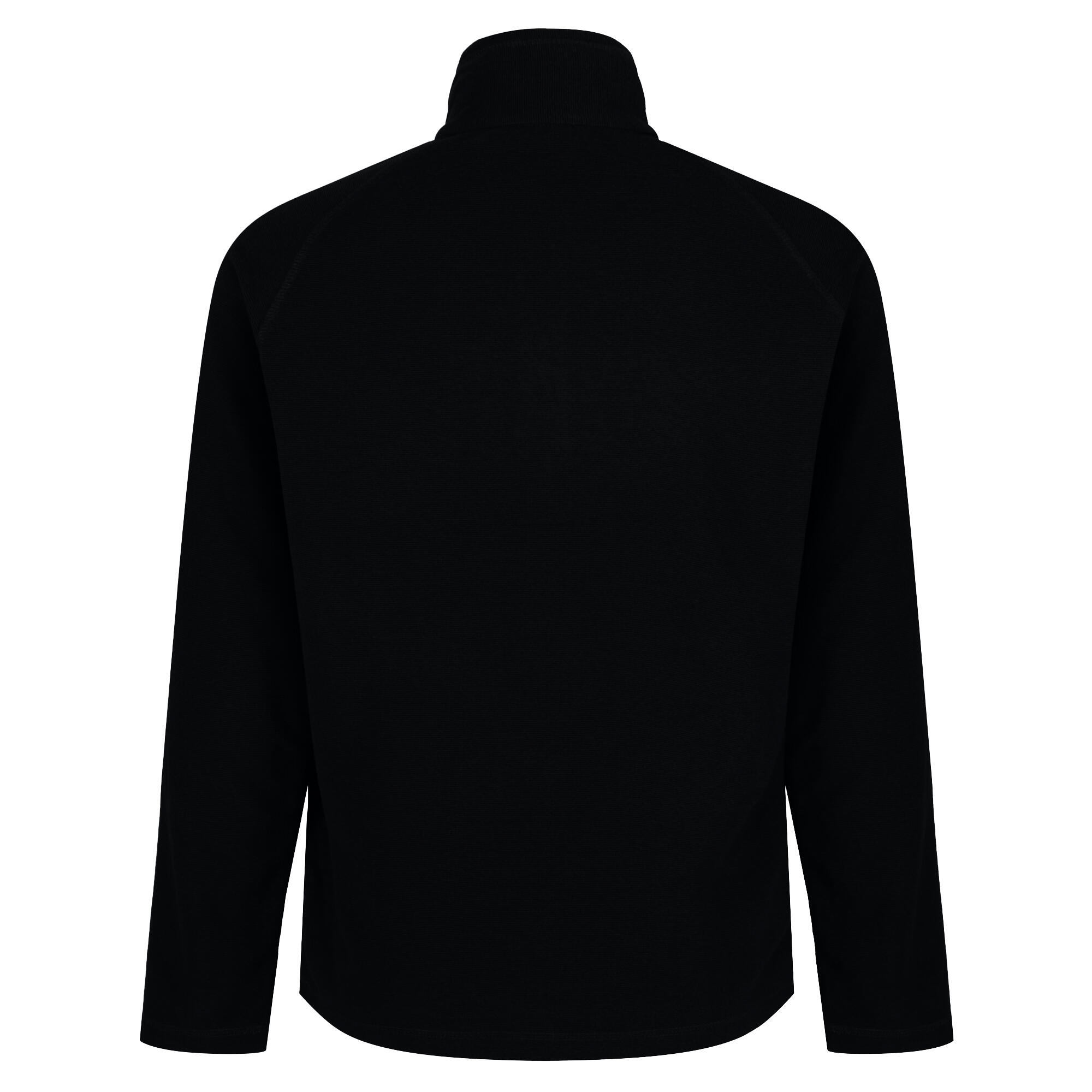 Great Outdoors Mens Montes Funnel Neck Fleece Jumper (Black) 4/5