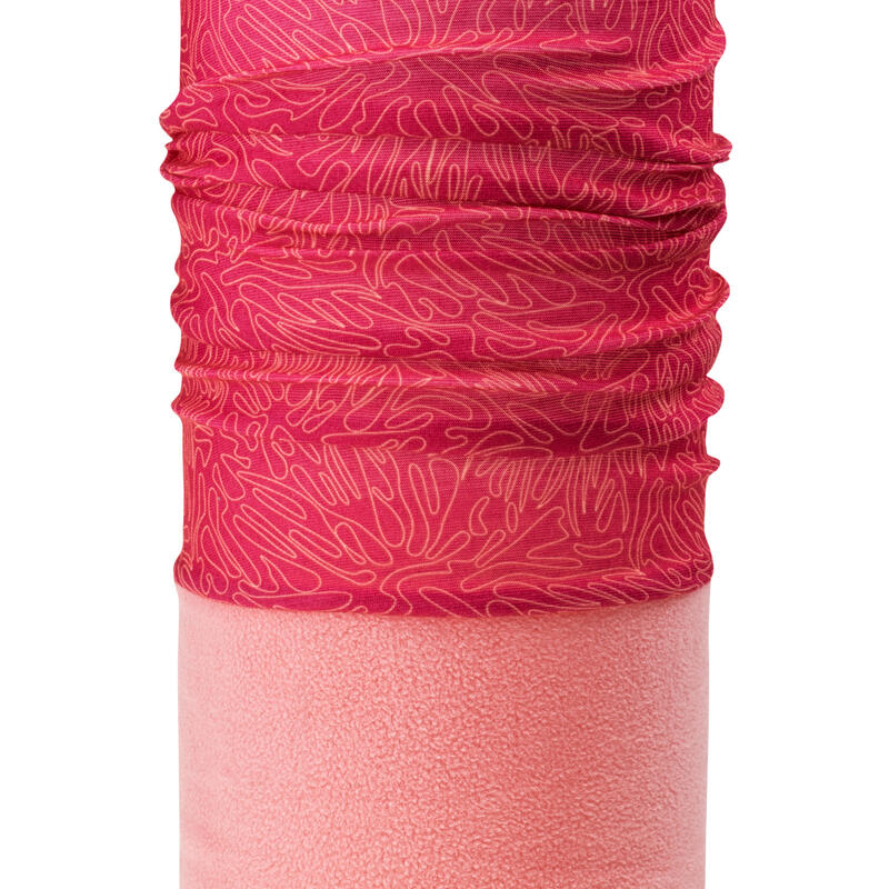 Camisola de pescoço estampada Lare para rapariga Geada cor-de-rosa