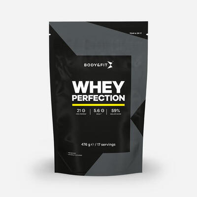 Whey perfection - whey protein - strawberry milkshake - 476 gram