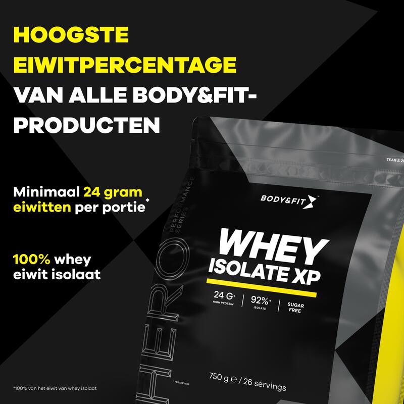 Whey Isolate XP - Banane - 750 grammes (26 shakes)