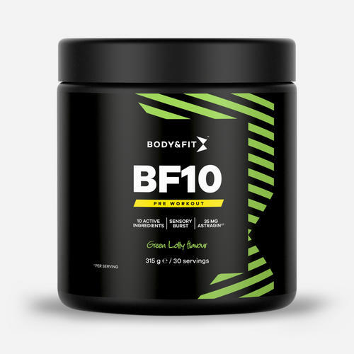 BF10 - Pre-workout - Green Lolly - 315 gram 1/1