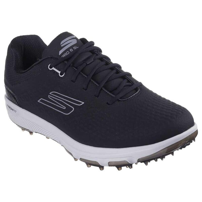 Scarpe da golf Skechers GO GOLF Pro 6 SL da uomo, nere/grigie