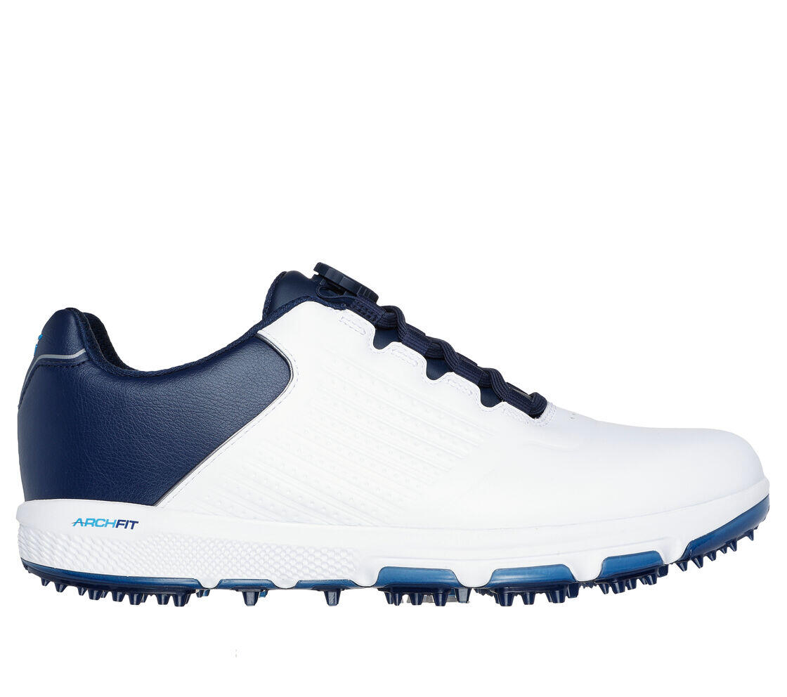 Skechers GO GOLF Pro 6 SL Twist, golfschoenen voor heren, wit/blau 2/5