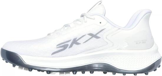Skechers Blade Grip Flex, Zapatos Golf Impermeables Hombre, Blanco