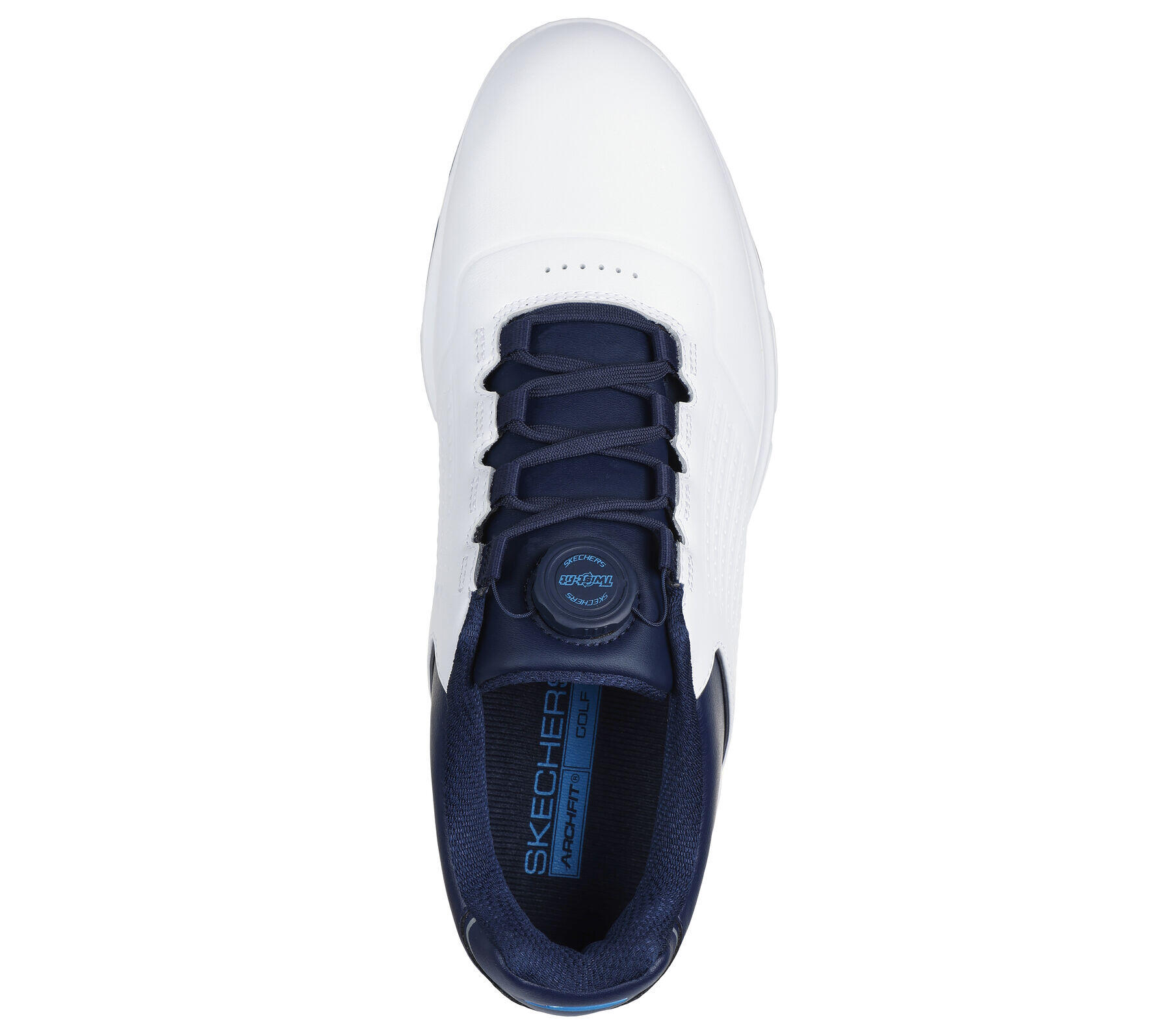 Skechers GO GOLF Pro 6 SL Twist, golfschoenen voor heren, wit/blau 4/5