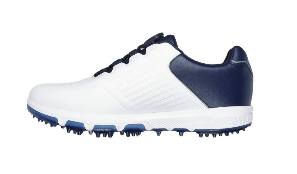 Skechers GO GOLF Pro 6 SL Twist, golfschoenen voor heren, wit/blau 3/5