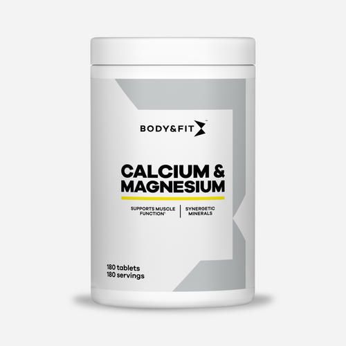 BODY&FIT Calcium & Magnesium (180 tabletten) -  - 180 stuks (180 Servings)