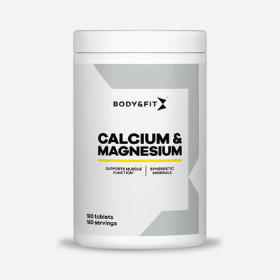 Calcium & magnesium (180 tabletten) - - 180 stuks (180 servings)