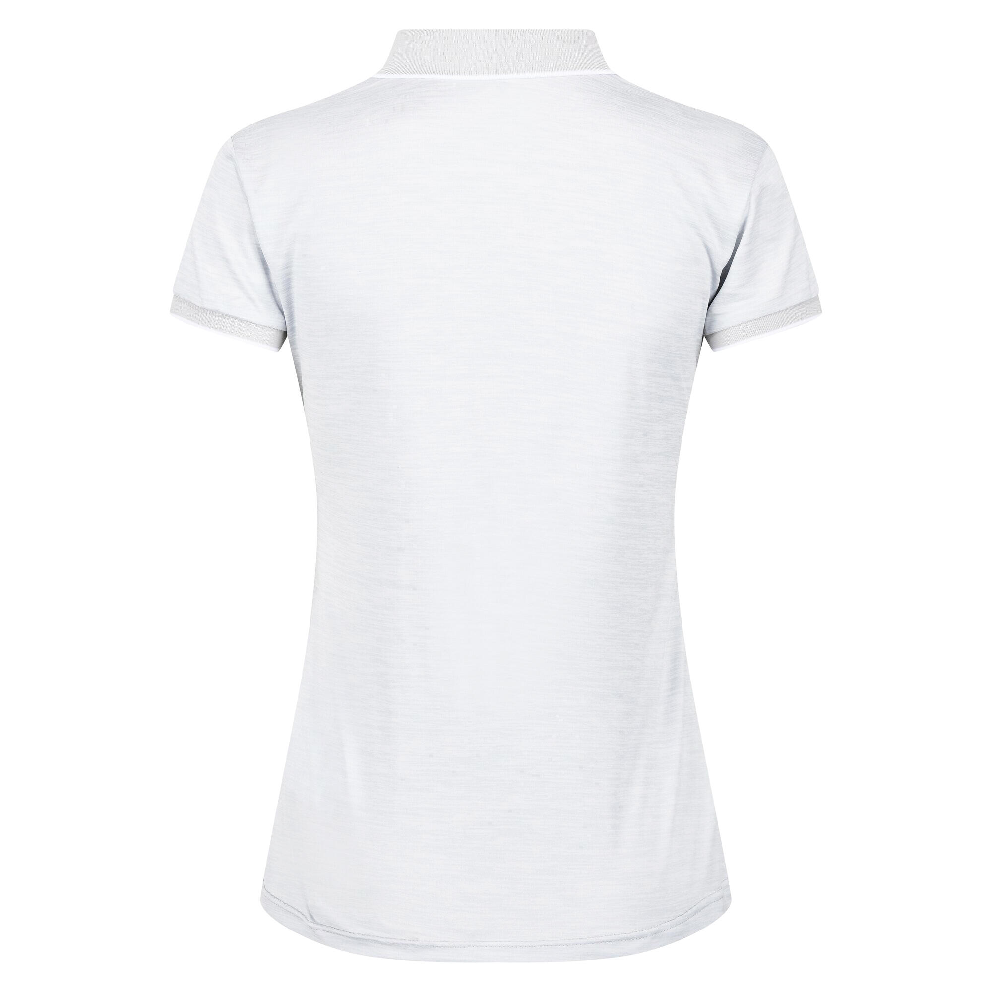 Polo Manches Courtes REMEX Femme (Gris Pâle) 2/5
